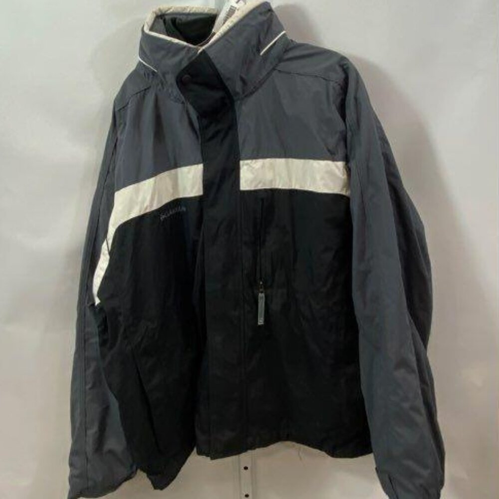 Men's Columbia Colorblock Black Jacket Size XL